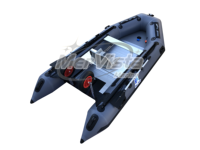 Bateau de pêche gonflable en PVC de 1,2 mm avec plancher en aluminium, kayak de dérive, support pour moteur électrique pour sports nautiques et aviron en plein air