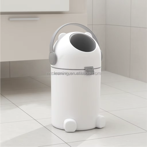 2025 bidone della spazzatura resistente agli odori per bambini con capacità di <span class=keywords><strong>ExtraLarge</strong></span> da 15L, secchio per pannolini in plastica resistente, adatto per uso domestico - Product Image 6