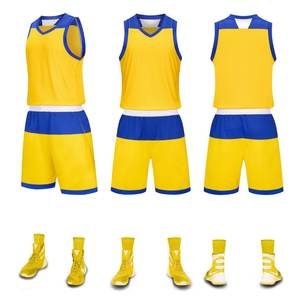 Offres Spéciales uniformes de basket-ball vierges sublimés par impression numérique personnalisée - Product Image 2