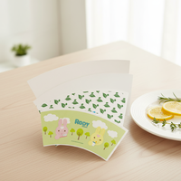 Gobelet en papier jetable écologique 4OZ-26OZ pour boissons chaudes/froides, enduit d'un côté, en pâte de bois vierge, qualité alimentaire