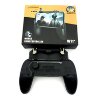 W11 nouveau modèle 4 doigts quatre tireur de feu gratuit déclencheur Clicker W-11 Joystick contrôleur de poignée de jeu Mobile pour Pubg