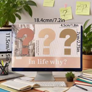 Custom Creative Multicolor Self-Adhesive Marking <b>Stickers</b> Question Mark School Supplies Labels Sticky Notes Back-to-School - Product Image 2