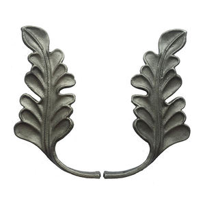Belle foglie in ferro battuto in acciaio - Product Image 5