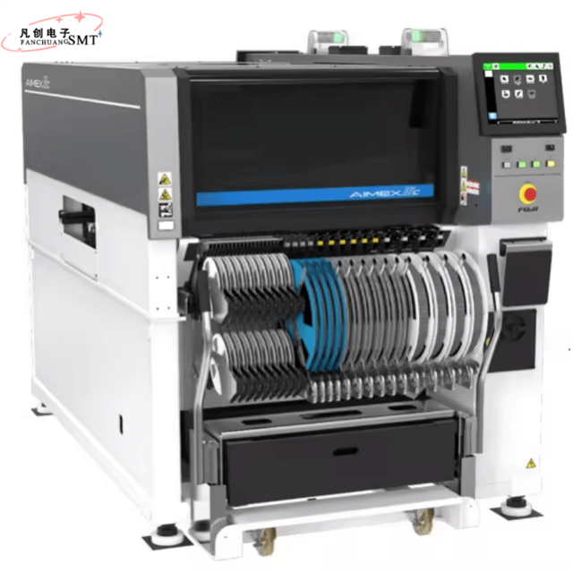 SMT MACHINE ORIGINAL FUJI AIMEX IIIc AIMEX III AIMEX II FUJI PICK and PLACE MACHINE Used Smt Machine