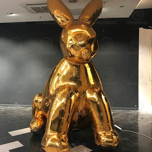 Inflatable gương con chó mô hình khổng lồ PVC Inflatable bóng tổ chức sự kiện trang trí lớn sáng bóng gương inflatables - Product Image 6