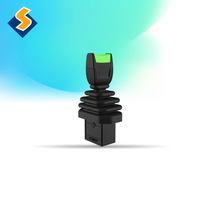 Joystick Thumb Grips Prix raisonnable JH22B Poignée colorée Sortie redondante disponible Joystick de type magnétique du bout des doigts à 1 axe