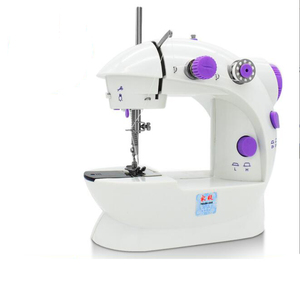 <span class=keywords><strong>JA1</strong></span>-1 Machine à Coudre Domestique Mini Portable avec Surjeteuse, Boutonnière et Capacité de Coudre des Tissus Épais - Product Image 1