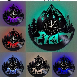 Creative Vinyl Record Wall <b>Clock</b> QUEEN Music Team 3D Retro <b>Clock</b> Living Room Decoration <b>LED</b> Quartz Wall <b>Clock</b> - Product Image 6