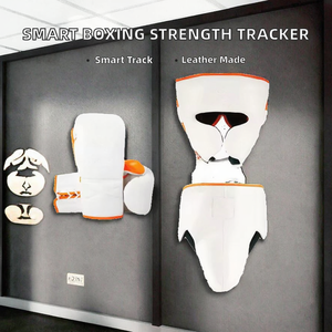 Saco de Boxeo de Cuero, Esencial para Entrenamiento de Fuerza, Monitor Inteligente de Fuerza, Guantes de Boxeo, Set de Sparring, Protector - Product Image 2