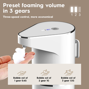 Distributeur de savon moussant automatique à induction USB, sans contact, électrique, avec infrarouge pour hôtels - Offre Spéciale - Product Image 2
