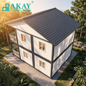 Akay Villa Modulare di Alta Gamma, <span class=keywords><strong>Case</strong></span> Prefabbricate a Montaggio Rapido, Casa Container Compatta per Progetti Abitativi in Medio Oriente - Product Image 4