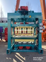 Ligne de production de briques hydrauliques QTJ4-40 avec moteur pour la fabrication de briques de sable