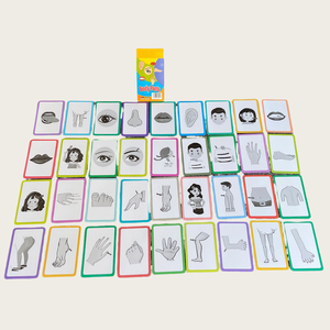 Kartu Flash papan kertas kustom ramah lingkungan untuk anak-anak - Product Image 3