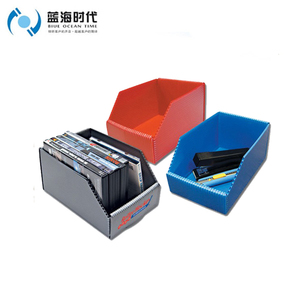 Custom Pp Corrugated Plastic Tote Bins Corflute Warehouse Storage Trays Coroplast Mail Totes - Product Image 6