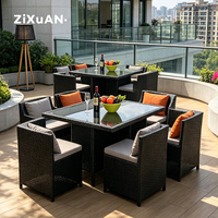 Chaises de jardin en rotin PE à prix compétitif, gain de place, balcon, salle à manger, chaise de patio extérieure