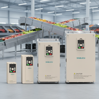 Variador de Velocidad de CA de 380V, 7.5KW, Convertidor de Frecuencia VFD con Diseño de Eficiencia Energética para Máquinas Transportadoras de Clasificación de Frutas