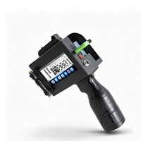 Imprimante jet d'encre industrielle portable à écran tactile, codeur jet d'encre portable, équipement de marquage de codes QR et codes-barres pour l'impression sur surfaces de bouteilles, de boîtes et de tuyaux