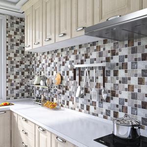 Papier peint en mosaïque motif géométrique imperméable pour la décoration <span class=keywords><strong>de</strong></span> la maison moderne Panneaux muraux décoratifs pour dosseret <span class=keywords><strong>de</strong></span> <span class=keywords><strong>salle</strong></span> <span class=keywords><strong>de</strong></span> <span class=keywords><strong>bain</strong></span> - Product Image 4