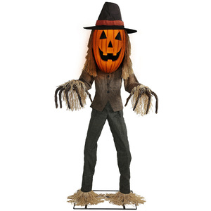<span class=keywords><strong>Calabaza</strong></span> Eléctrica Gigante de Halloween con Sensor de Movimiento y Cuerpo Giratorio para Decoración de Casas Encantadas - Product Image 1