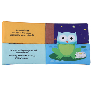 Libro de tela para bebés, para estimular el pensamiento y las habilidades prácticas de los bebés - Product Image 3