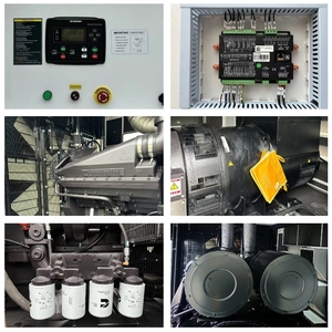 Groupe électrogène insonorisé 1100 kVA, type fermé, alternateur Stamford 800 kW, 1000 kVA, 50/60 Hz, 230/400 V, 1 MW, pour alimentation de secours - Product Image 5