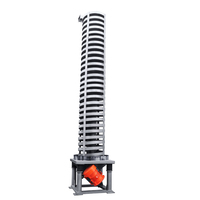Machine vibrante verticale de convoyeur à vis de convoyeur d'alimentation en spirale d'ascenseur de spirale d'acier inoxydable