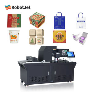 HK-SP1600A-UV נייר הזרקת דיו במהירות גבוהה מדפסת uv מיטה שטוחה i3200 מדפסת קרטון יחיד למכונת שקית - Product Image 1