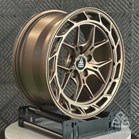 Jantes 722Auto Gold Forged 22-26 pouces, concaves profondes, 5x120 5x127 6x139.7 DUB pour Ford F150, Chevy Silverado, Ram 1500