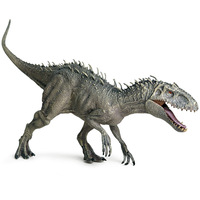 Figurine de dinosaure Indominus Tyrannosaurus en PVC 3D de Zhiqu Toys, modèle éducatif à bouche ouverte, excellent cadeau sur le thème des animaux jurassiques