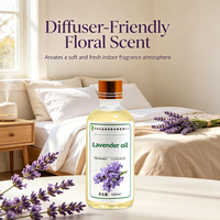 Minyak Esensial Lavender Organik |   Minyak Lavandula Angustifolia - Lavender Biru Prancis Alami yang Distilasi Uap dari Tanaman, Asal Cina
