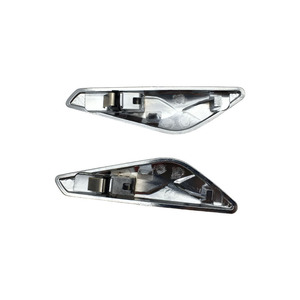 แถบตกแต่งบังโคลนหน้า BMW ชุบโครเมียม พลาสติกเงา สำหรับ X3 X4 51117338569 51117338570 - Product Image 1