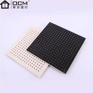 Ocm hội trường giá acoustical tường và trần Đục gỗ <span class=keywords><strong>MDF</strong></span> rãnh Acoustic ván ép Bảng điều khiển - Product Image 4