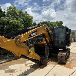 รถขุด Sany 135 มือสอง สีเหลือง เครื่องยนต์แท้ กำลังขุดสูง ราคาถูก พร้อมขาย - Product Image 4