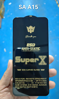 Protection d'écran en verre trempé ESD à colle intégrale Super X anti-rayures pour iPhone 17 16 15 et Tecno