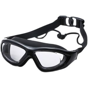 Gafas de natación impermeables antivaho, gafas de buceo profesionales de alta definición para hombres y mujeres, gafas de natación con gorro - Product Image 2