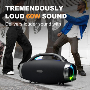Xách tay chuyên nghiệp công suất cao âm thanh <span class=keywords><strong>Bluetooth</strong></span> không dây IP67 ngoài trời không thấm nước boombass 60 Wát Đảng Loa - Product Image 4