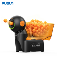 Robot de tennis de table AI DORASmart d'usine Pusun Original, machine à balles de ping-pong automatique SMART PRO avec système de récupération des balles