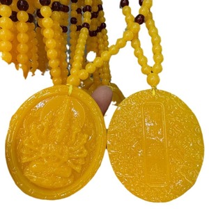 YL Nuevo Collar de <span class=keywords><strong>Segunda</strong></span> Generación con Colgante de Diamante, Buda Guanyin, Pixiu, Tarjeta de Protección y Cadena Deportiva de Bambú - Fabricantes - Product Image 5