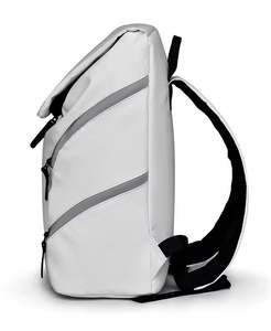 Large Capacity Waterproof Texture Unisex Laptop Backpack with Zipper Closure Portable for School College Students Leisure Travel - Product Image 3