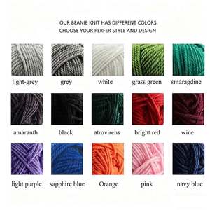 Gorro de Punto Unisex con Diseño OEM, Estampado Jacquard en Toda la Superficie, sin Puño, para Invierno, Gorro de Punto para Hombre, Otoño-Invierno Europeo - Product Image 6