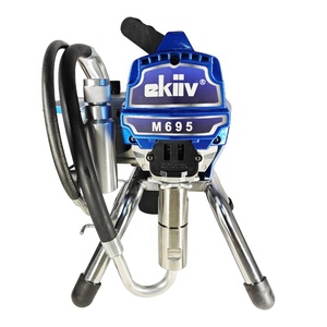 EKIIV Water-<strong>Cooled</strong> Airless Spray Pump Thermal Protection System Auto Shutoff Overheating for Thick Fireproof Paint Application - Product Image 1
