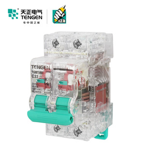 Tengen TGBT Transparent <b>Mini</b> Circuit Breaker 32A 1P 2P 3P Home Construction Use - Product Image 1