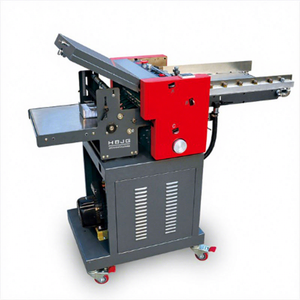 Machine à plier le papier automatique à grande vitesse Z384S avec alimentation par aspiration et plateau à quatre plieuses - Product Image 2