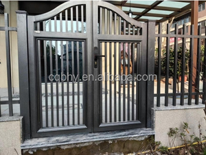 Chất lượng cao nhà biệt thự lối vào cử<span class=keywords><strong>a</strong></span> Cử<span class=keywords><strong>a</strong></span> thiết kế mới nhất hiện đại tự động nhôm chính trượt đường lái xe cổng thiết kế cho nhà - Product Image 6