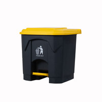 50L prix d'usine Rectangle pédale poubelle pour la maison et la cuisine en gros Dapur Langkah Tempat Sampah