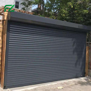 <span class=keywords><strong>Porte</strong></span> de <span class=keywords><strong>garage</strong></span> à enroulement moderne en alliage d'aluminium, ignifuge, résistante à l'humidité, isolante thermiquement, pour garages familiaux extérieurs - Product Image 3