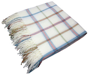 SZPLH Chất Lượng Cao Faux Mohair <span class=keywords><strong>Tartan</strong></span> Kẻ Sọc Kiểm Tra Ném Chăn Cho Bộ Đồ Giường Hoặc Sofa Couch Máy Bay Chăn - Product Image 2
