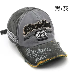 Высококачественные неструктурированные бейсболки Изготовленная на заказ бейсбольная кепка с логотипом вышивки 6 панелей бейсбольная кепка