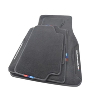 Tapetes de Lujo M Performance para Pista para BMW, Nuevos, Series 1, 2, 3, 4, 5, 6, 7, X3, X4, X5, X6, Hechos con Revestimiento de Terciopelo Premium y Goma