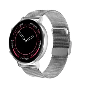 DT96 Slimme Horloge 1.3 Inch Volledige Ronde Hd Touch Screen Reloj Inteligente Fitness Tracker Bloeddrukmeter Smartwatch